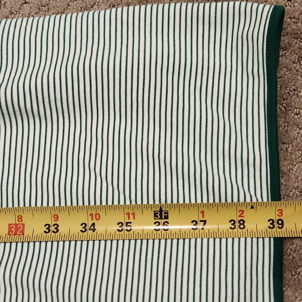 NEW Lake 100% Pima Cotton From Peru. Striped Green Women's Robe XL. $138 - Picture 4 of 8